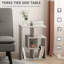 Rep Floor Shelf End Table-760204769