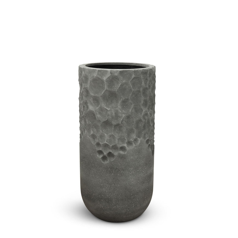 Pot à fleurs Shroyer, Gris béton
