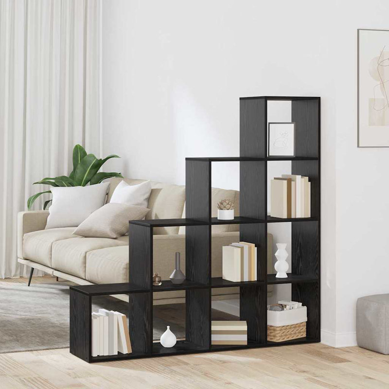 Step Bookcase, (4 Shelves) 131.5cm H x 131.5cm W x 29cm D