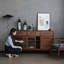 Armoire d'appoint à porte coulissante simple