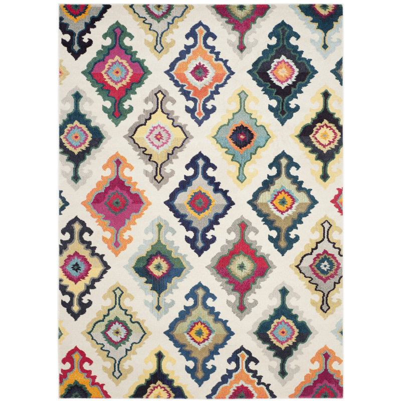Eastchester Ivory / Multi Rug, Rectangle 201 x 279 cm