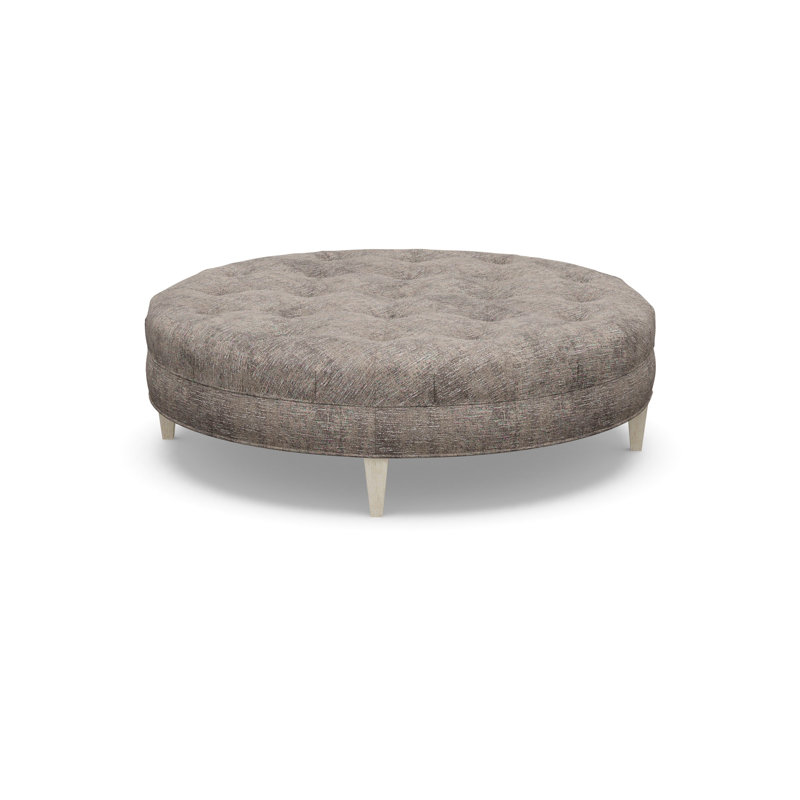 Round Ottoman, 2243-80, Sandstone