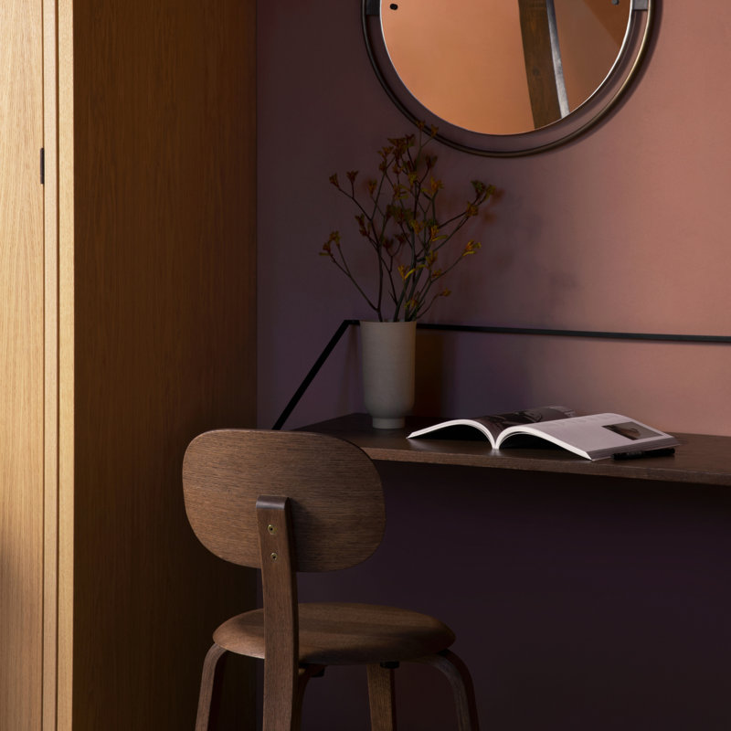 Nimbus Engineered Wood Mirror, 23.6" x 23.6", Bronzed Brass