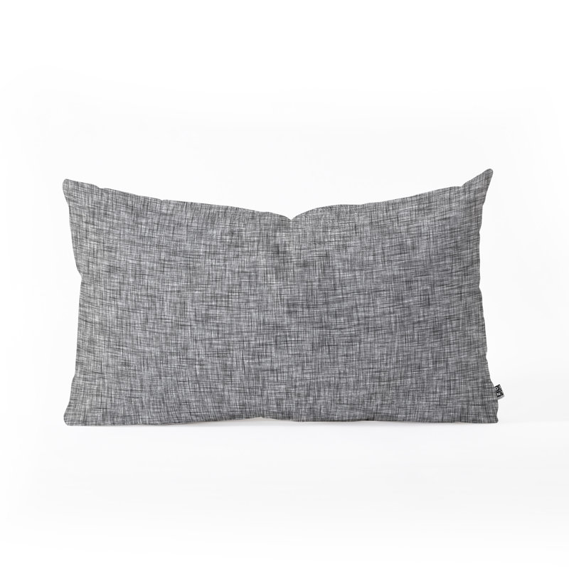 Coussin lombaire en acide holli zollinger, Gris