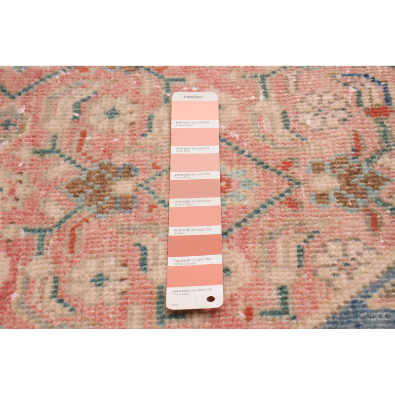 Walty One-of-a-Kind 3'3" X 12'10" 1990s Runner Wool Area Rug in
