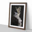 Owl in Abstract - Picture Frame Graphic Art Print-55735653-55735657