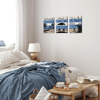 3 Piece Wrapped Canvas Print