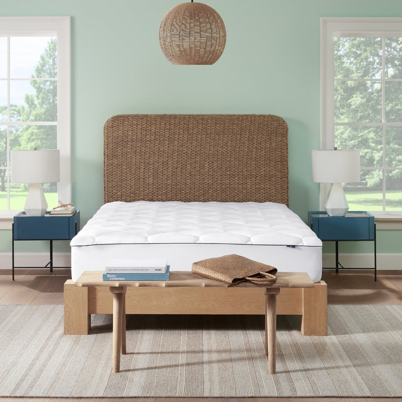 Serta Ocean Breeze Mattress Pad, Extra-long Twin