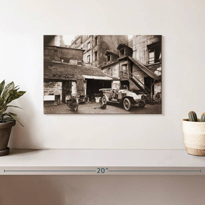 Sireci Old Parisian Car, 8" H x 12" W