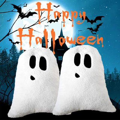 Coussin d'Halloween Coussin décoratif fantôme Halloween