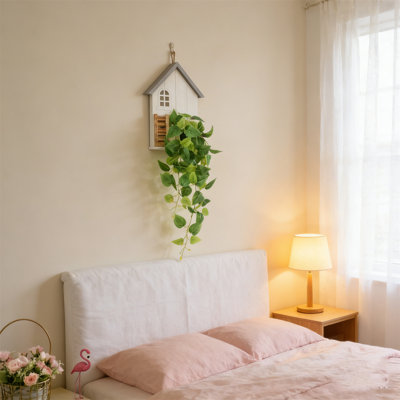 Wall-Mounted Artificial Flower