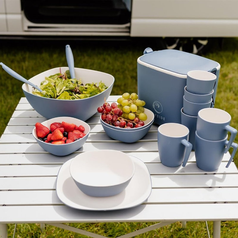  Blue Pool 5L Cool Box & Picnic Blanket Set