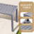 Bridgitte Aluminum Side Table-11577815