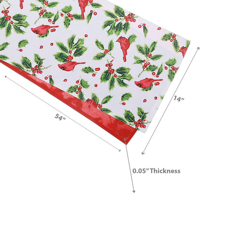 Table Runner 54" Cardinal