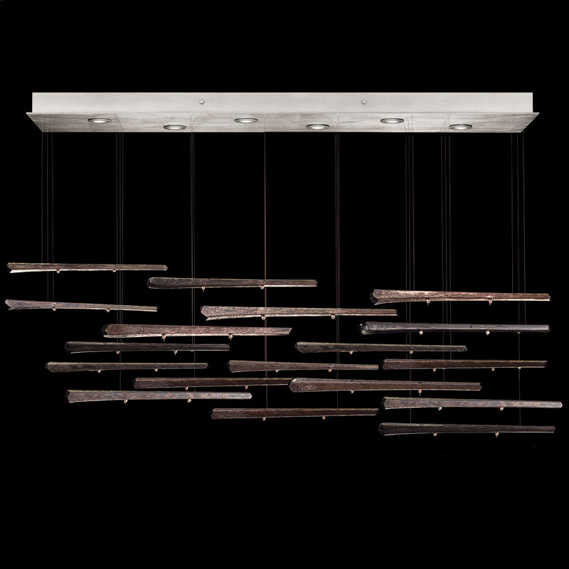 Elevate 6 - Light Pendant, Silver
