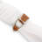 Stirrup Vegan Leather/Pure Pewter Napkin Ring