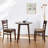 Zida Solid Wood Modern Upholstered Ladder Back Side Chair Set of 2-1938736047