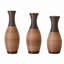 Ensemble de 3 vases de sol pour la décoration intérieure