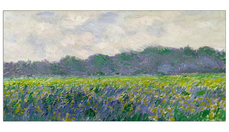 Claude Monet - Wrapped Canvas Painting, 70cm H x 140cm W x 1.8cm D