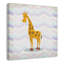 Décalcomanie murale «Pink Giraffe Time»-47832076-47831893