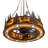 Jahson 30'' Ceiling Fan with Light Kit