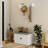 2-Piece Entryway Storage Bench with Hanging Rack – Wall-Mounted Coat Rack, Shoe Storage Organizer