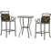 Arvi 3 Piece Bar Height Dining Set