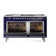 ILVE Nostalgie II Noblesse 60 in Dual Fuel Range 7 Burner, Griddle, Frenchtop