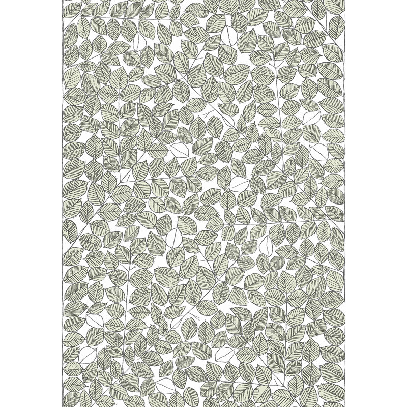 Aleyza Floral Roll, Light Green
