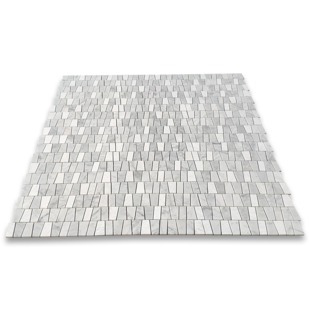 Mosaic Tile Mounting Grid 1-Inch Irregular