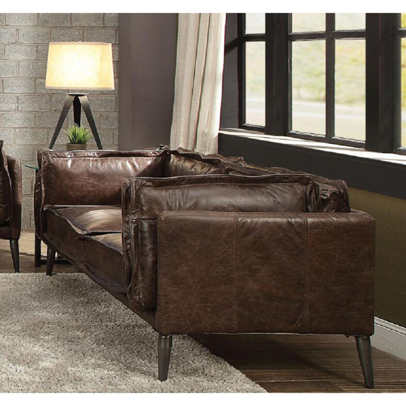 71'' Faux Leather Loveseat
