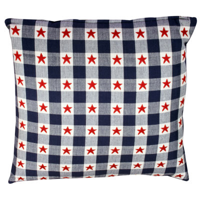 Palmdale Plaid Square Throw Cushion
