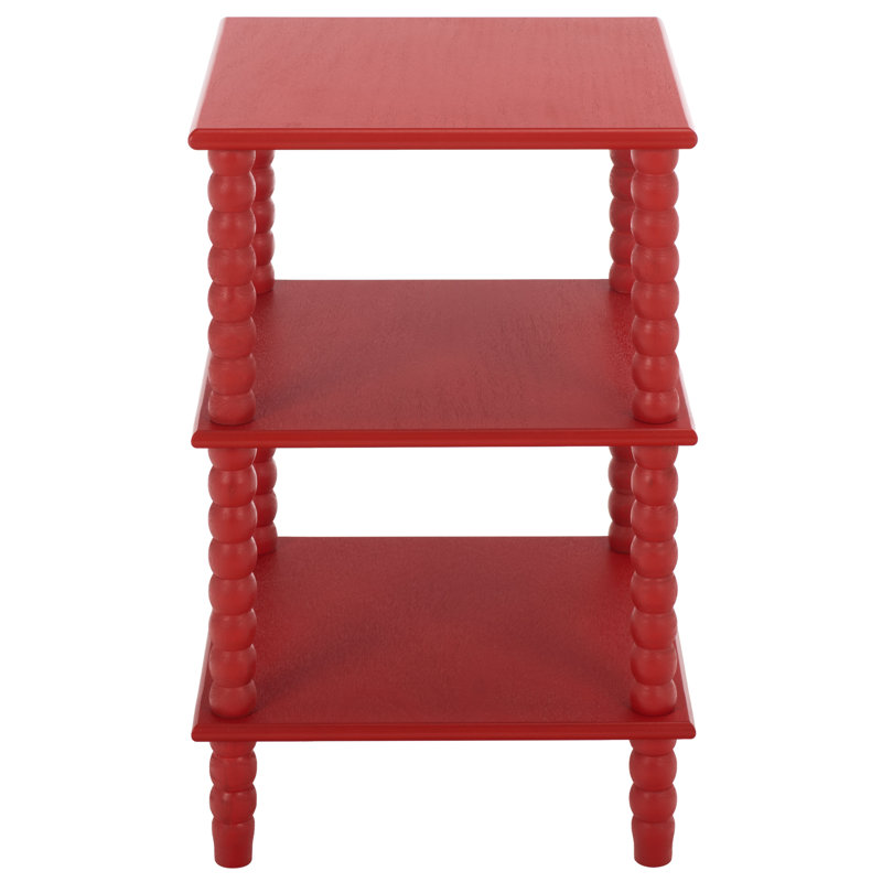 End Table, Red