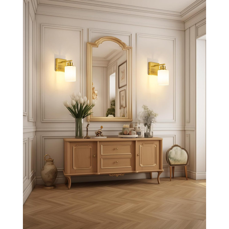 Rechargeable Wireless Wall Sconces With Remote And Touch Control, Dimmable Armed Wall Light