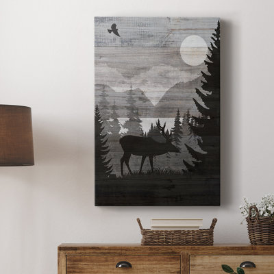 Wapiti de paysage canadien - galerie Cavas