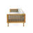 3 Seater Patio Sofa Daybed With Rattan Arms-640831821