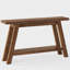 Console rustique de 54 po, table d'entrée étroite-1269460050