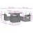 Vidaxl Garden Sofa Set Beige