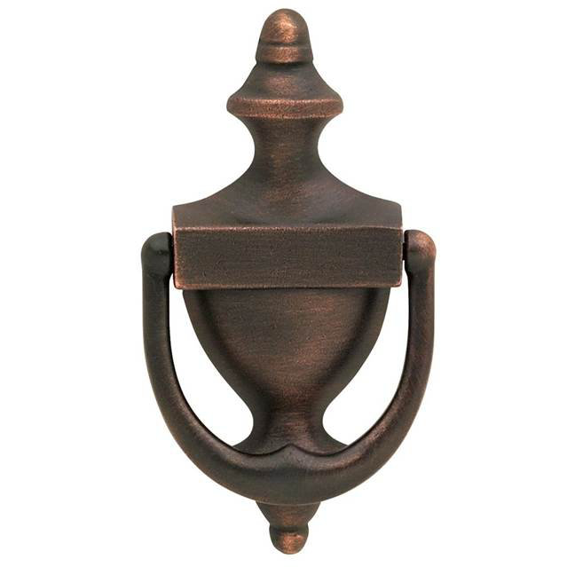 Colonial Door Knocker, Distressed Venetian Bronze