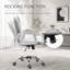Chaise de bureau en velours capitonnée-16703571-16703572-16703579