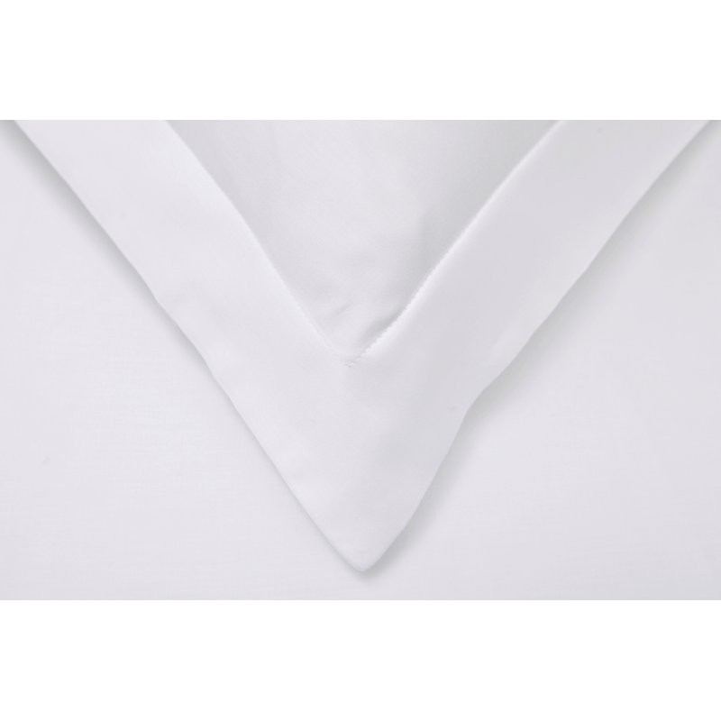 Modern & Contemporary Sateen Duvet Cover, King/Cal. King Duvet Cover + 2 King Shams, Pumpkin