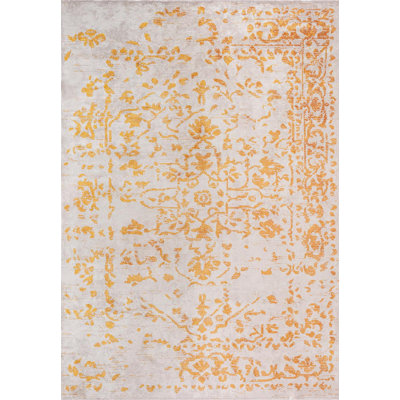 Médaillon floral traditionnel