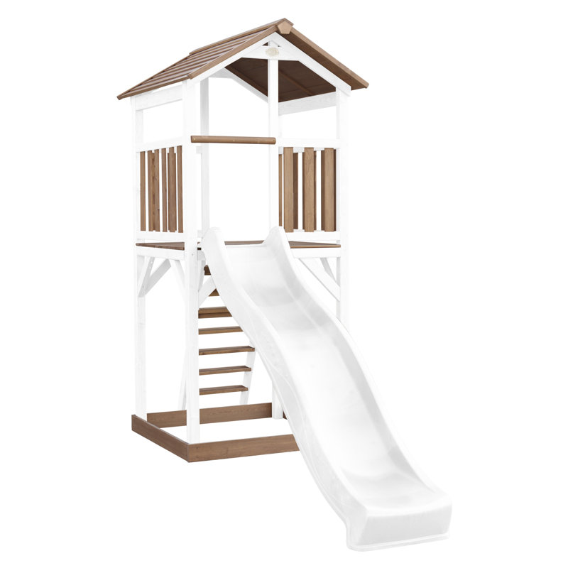 AXI Swing Set with 1 Slide(s), White