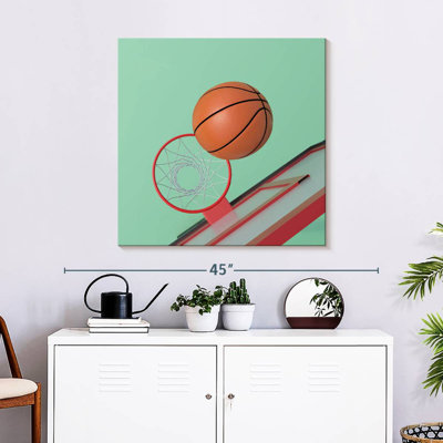 Sirci dans le panier de basketball