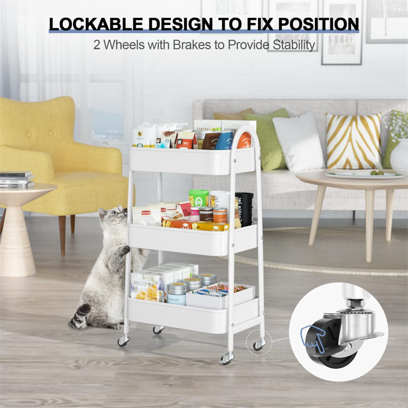 Metal Bar Cart