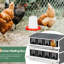 Boîte de nidification de poulet en bois massif avec 8 compartiments - Toiture, perchoirs pliables, collection pratique d'œufs pour 8 canards en bois, système de ventilation, facile à installer