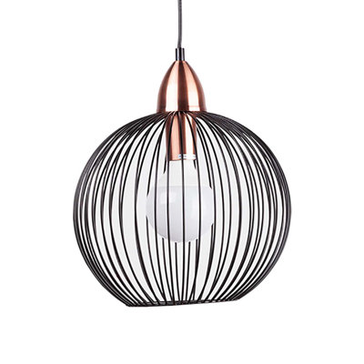 Carlton 1 - Light Black Single Pendant