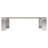 Foundations Acacia Metal Base Dining Table-88369677