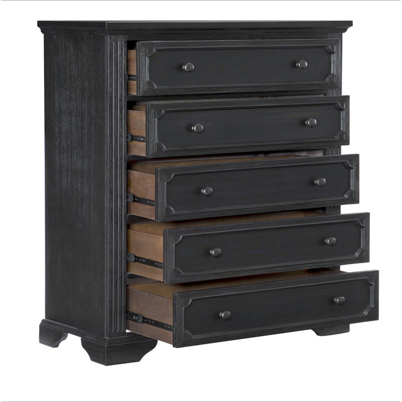 Mobilier de chambre de style rustique 5 pièces