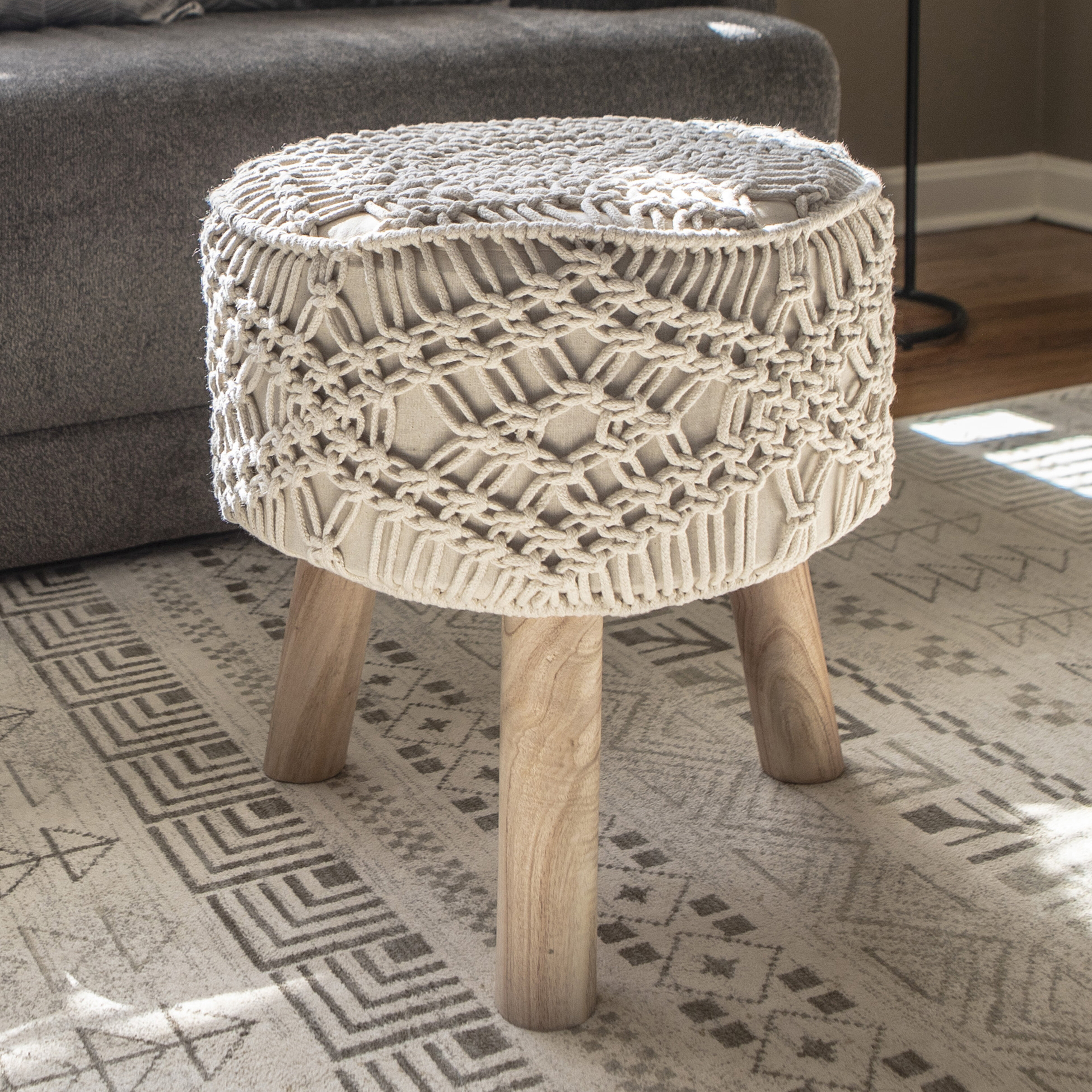 Boho 2024 accent stool